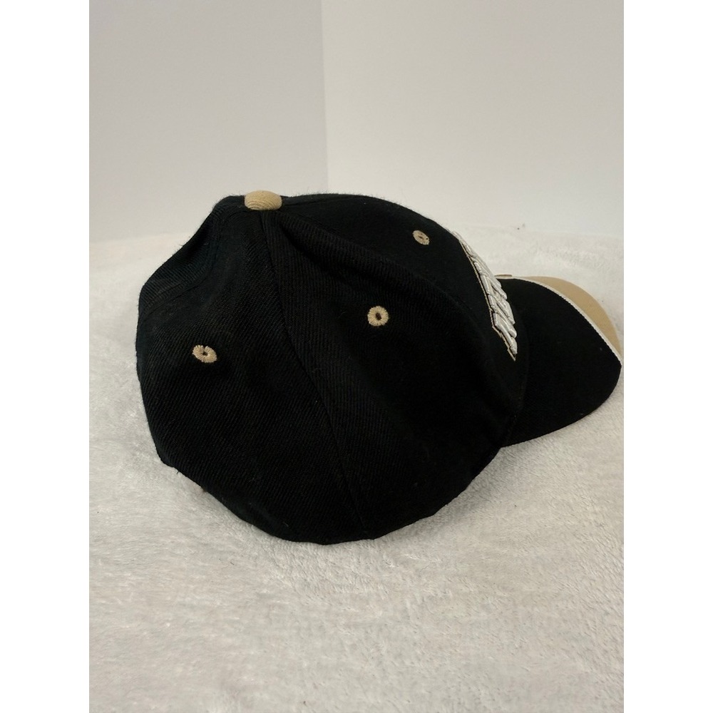 New Orleans Saints NFL Black Adjustable Hat‎ Fleur-de-Lis Logo Cap - Picture 4 of 6